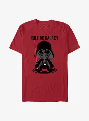 Star Wars Chibi Darth Vader Rule The Galaxy T-Shirt