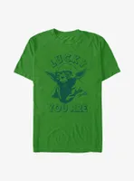 Star Wars Lucky You Are Yoda T-Shirt