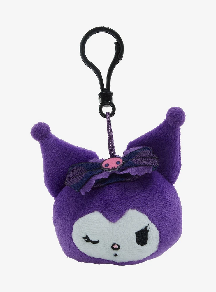 Kuromi Winking Plush Key Chain