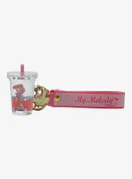 My Melody Boba Liquid Wrist Key Chain