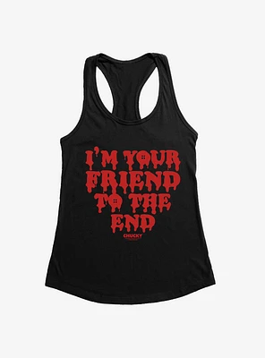 Chucky I'm Your Friend To The End Girls Tank