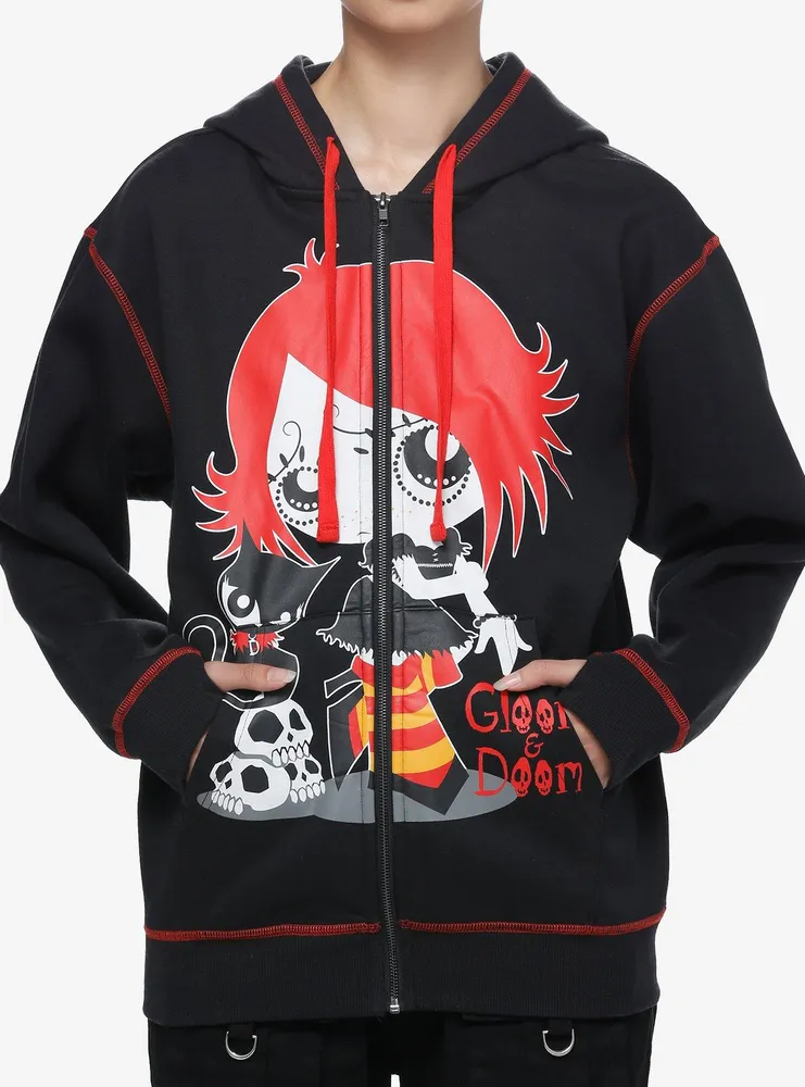 Ruby Gloom & Doom Girls Hoodie