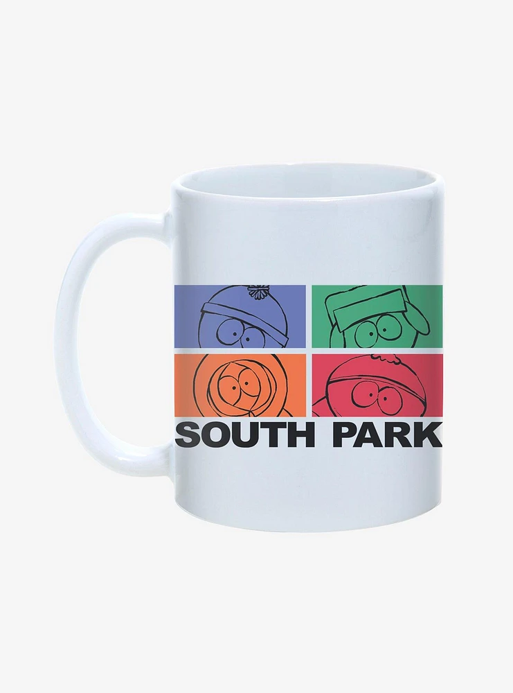 South Park Colorblock Eyes Mug 11oz