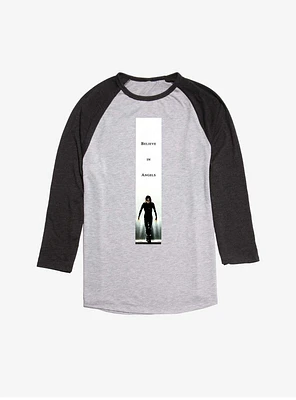 The Crow Believe Angels Raglan T-Shirt