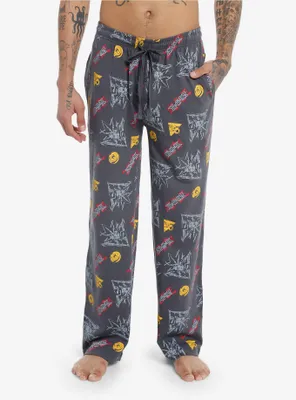 Yu-Gi-Oh! Yugi Millennium Pieces Pajama Pants