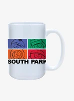 South Park Colorblock Eyes Mug 15oz