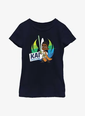Star Wars: Young Jedi Adventures Kai Brightstar Youth Girls T-Shirt