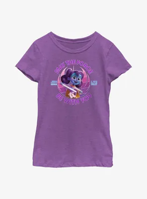 Star Wars: Young Jedi Adventures Lys Solay May The Force Be With You Youth Girls T-Shirt