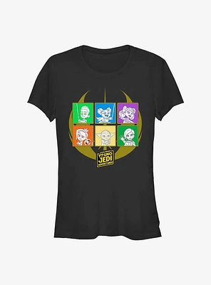Star Wars: Young Jedi Adventures Group Boxup Girls T-Shirt