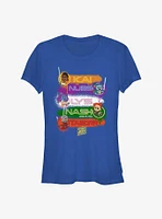 Star Wars: Young Jedi Adventures Names Stack Girls T-Shirt