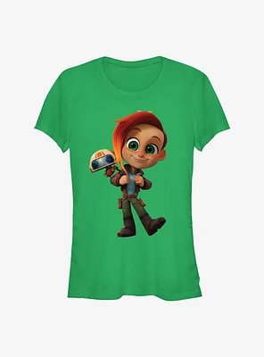 Star Wars: Young Jedi Adventures Nash & RJ-83 Girls T-Shirt