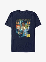 Star Wars: Young Jedi Adventures Galactic Heroes T-Shirt