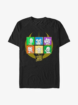 Star Wars: Young Jedi Adventures Group Boxup T-Shirt