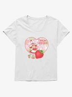 Strawberry Shortcake & Custard I Love You Berry Much Girls T-Shirt Plus