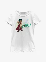 Star Wars: Young Jedi Adventures Master Zia Badge Youth Girls T-Shirt
