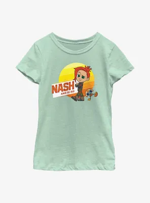 Star Wars: Young Jedi Adventures Nash and RJ-83 Youth Girls T-Shirt