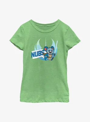 Star Wars: Young Jedi Adventures Nubs Rebel Symbol Youth Girls T-Shirt