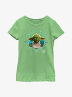 Star Wars: Young Jedi Adventures Master Yoda May The Force Be With You Youth Girls T-Shirt