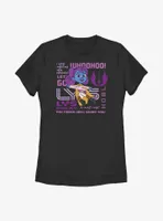 Star Wars: Young Jedi Adventures Lyz Solay Phrases Womens T-Shirt