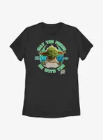 Star Wars: Young Jedi Adventures Master Yoda May The Force Be With You Womens T-Shirt