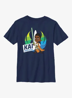 Star Wars: Young Jedi Adventures Kai Brightstar Youth T-Shirt
