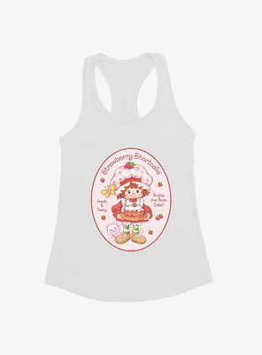 Strawberry Shortcake & Custard Fresh Tasty Girls Tank Top