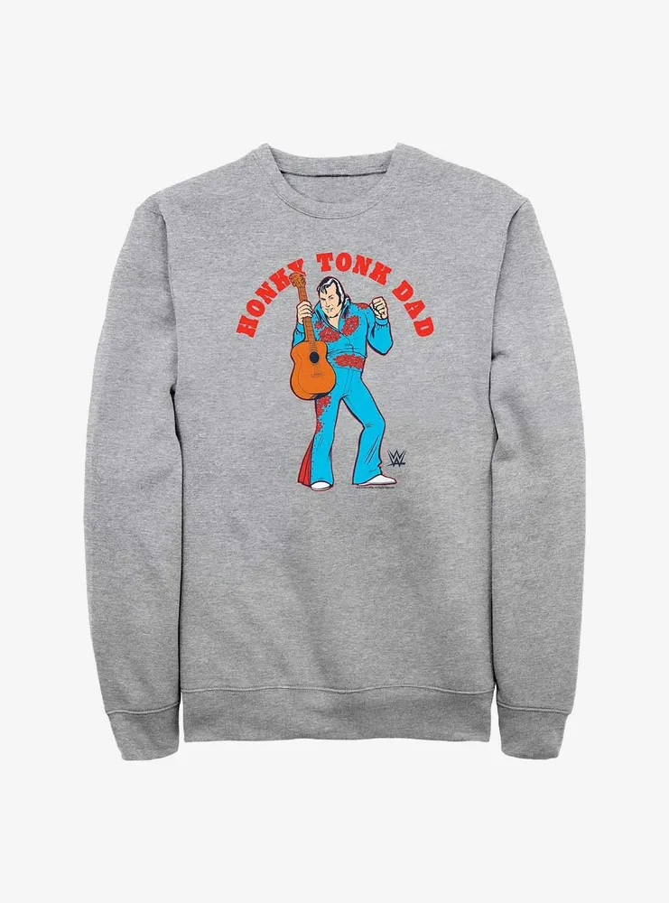 WWE Honky Tonk Dad Cartoon Portrait Sweatshirt