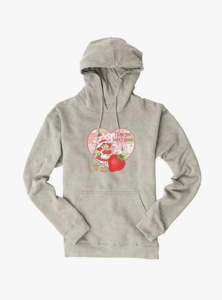 Strawberry Shortcake & Custard I Love You Berry Much Hoodie