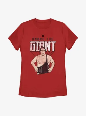 WWE Andre The Giant Portrait Womens T-Shirt