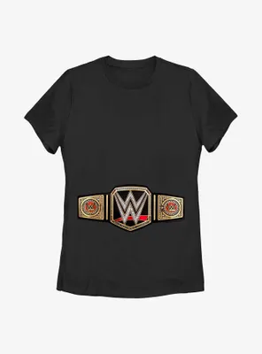 WWE Championship Belt Womens T-Shirt