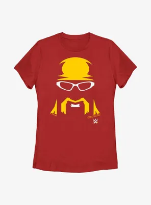 WWE Hulk Hogan Outline Print Style Womens T-Shirt