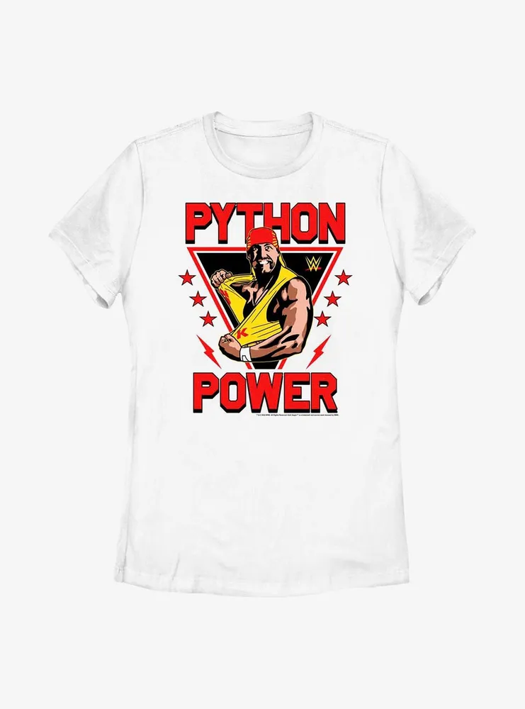 WWE Hulk Hogan Python Power Womens T-Shirt