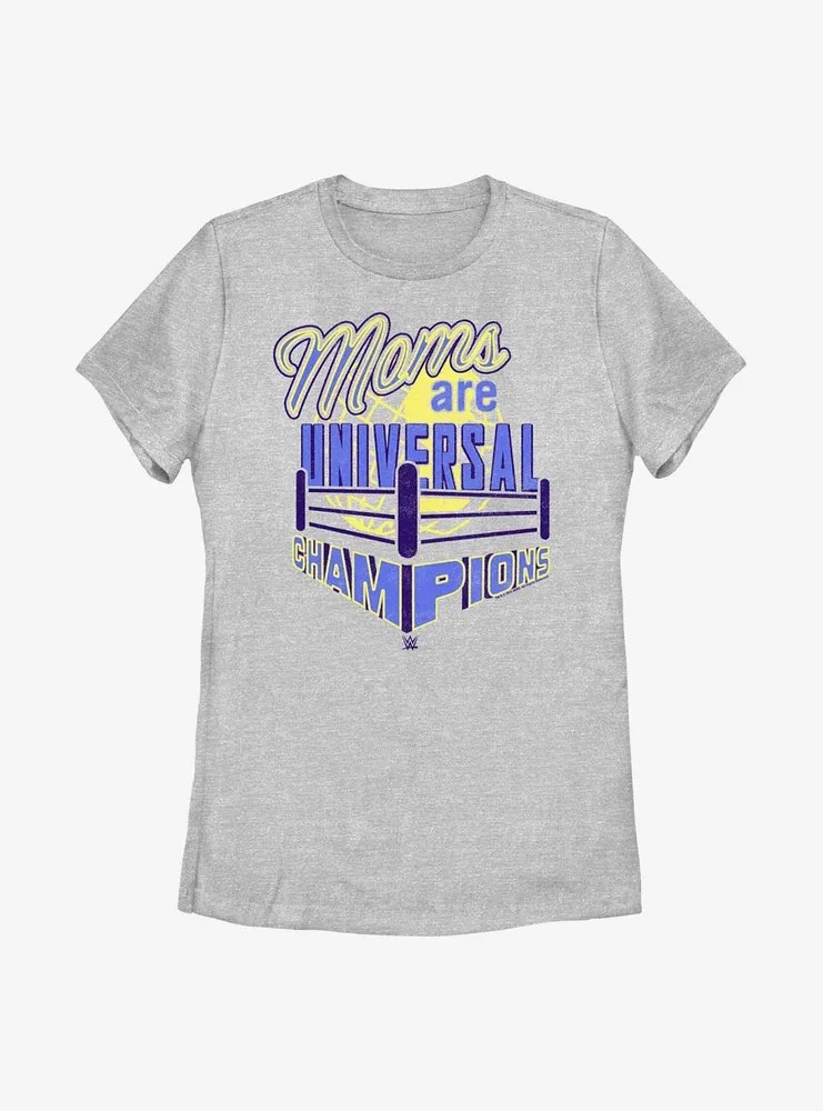 WWE Moms Are Universal Champions Womens T-Shirt