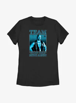 WWE Team Stone Cold Steve Austin Womens T-Shirt