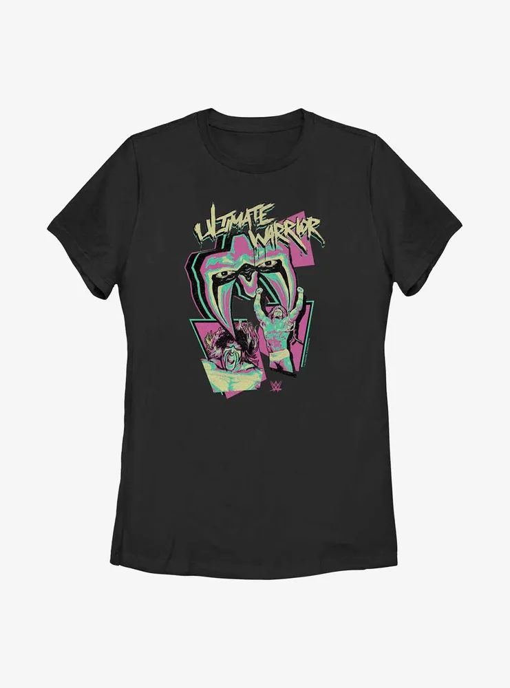 WWE Ultimate Warrior Retro Womens T-Shirt