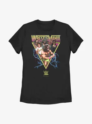 WWE Vintage WrestleMania Womens T-Shirt