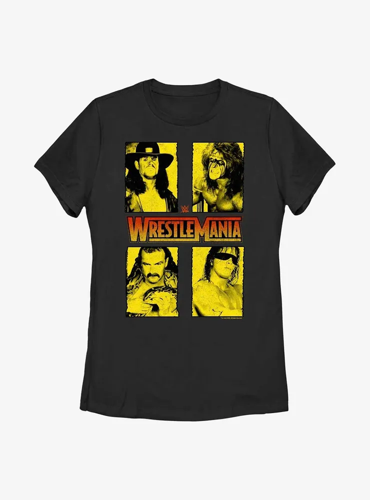 WWE WrestleMania Legends Womens T-Shirt