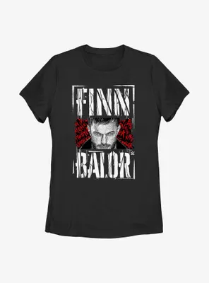 WWE Finn Balor Poster Womens T-Shirt