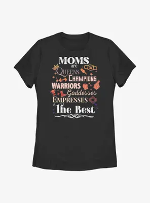 WWE Moms Are The Best Womens T-Shirt