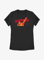 WWE Retro Hulk Hogan Hulkamania Womens T-Shirt