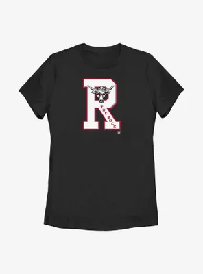 WWE The Rock Collegiate Letter Womens T-Shirt