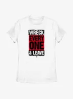 WWE Roman Reigns Wreck Everyone & Leave Womens T-Shirt