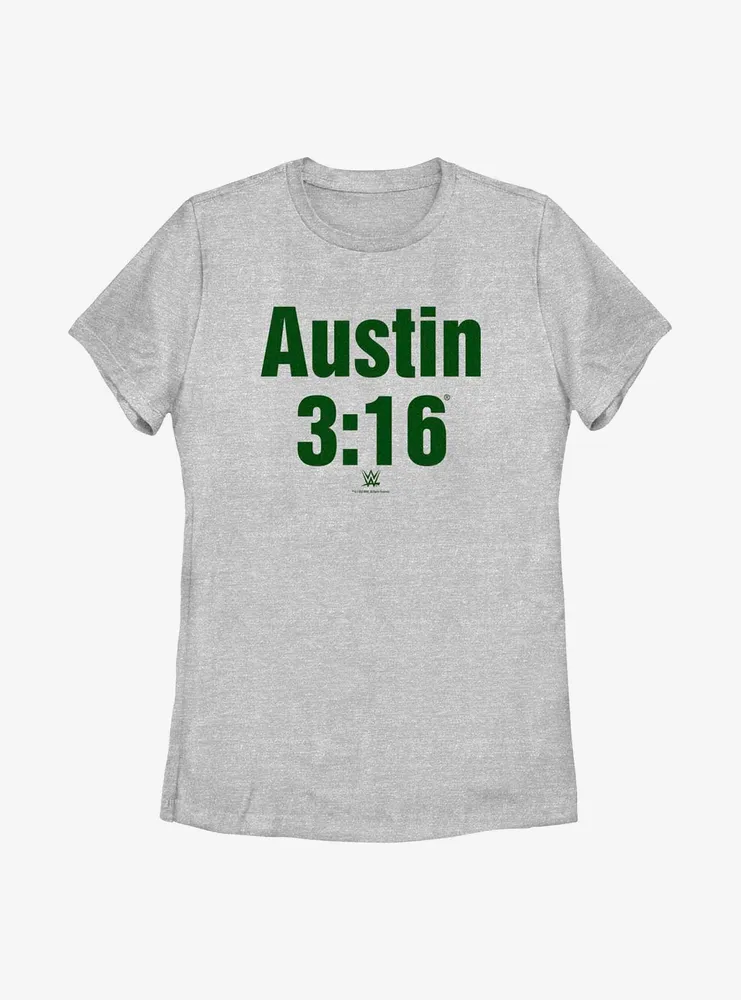 WWE Stone Cold Steve Austin 3:16 Green Era Womens T-Shirt