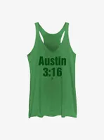 WWE Stone Cold Steve Austin 3:16 Green Era Womens Tank Top