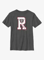 WWE The Rock Collegiate Letter Youth T-Shirt