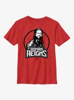 WWE Roman Reigns Circle Icon Portrait Youth T-Shirt