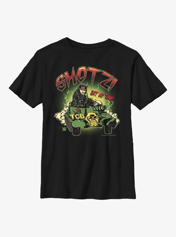 WWE Shotzi Eat My Tank! Youth T-Shirt