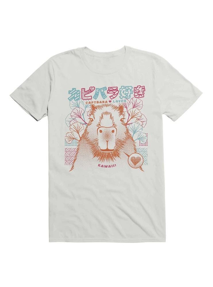 Capybara Lover Kawaii Anime Manga T-Shirt