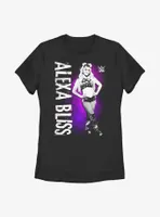 WWE Alexa Bliss Splatter Portrait Womens T-Shirt