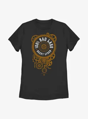 WWE Becky Lynch 100% Bad Lass Logo Womens T-Shirt